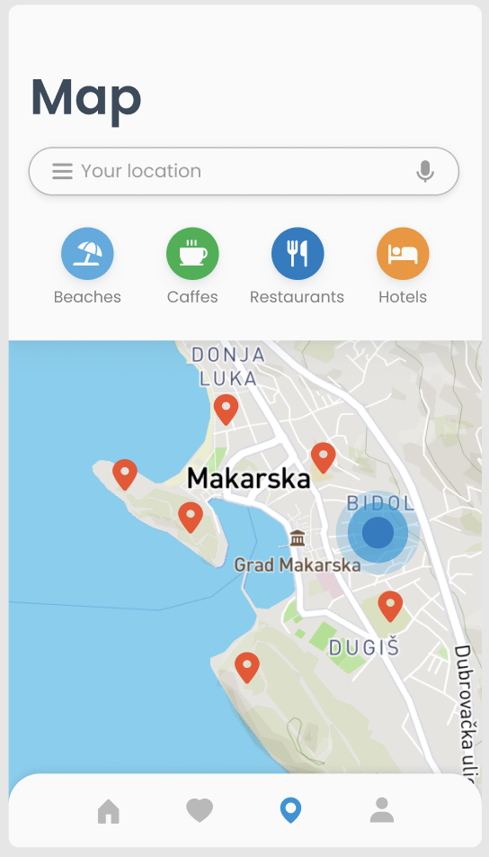 Map Screen